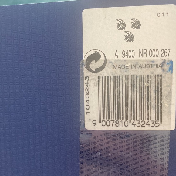 Swarovski Crystal Set of 3 Little Messengers Fish 1043243 in Original Box w Cert - Picture 3 of 3